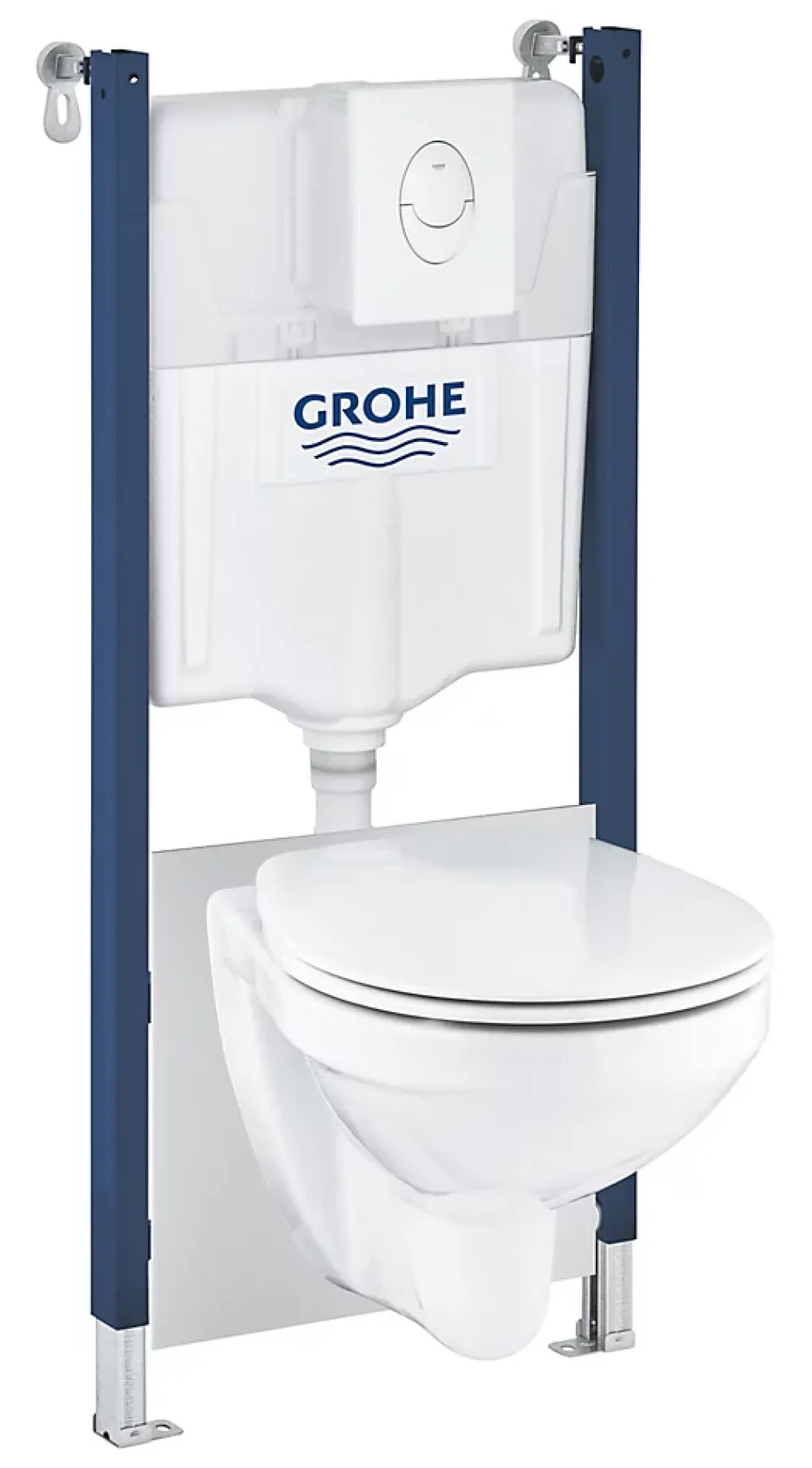 Grohe Pack WC suspendu blanc Solido Baufirst