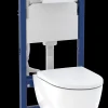 Wc Suspendu|Geberit Pack WC suspendu G-600 blanc mat