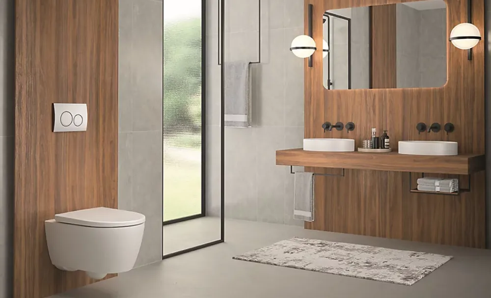 Wc Suspendu|Geberit Pack WC suspendu G-600 blanc mat