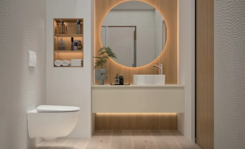 Geberit Pack WC suspendu sans bride, G-700 Turboflush
