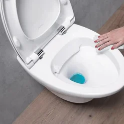 Wc Suspendu|Jacob Delafon Pack WC suspendu sans bride compact Nouvelle vague+ bâti-support + plaque Blanc brillant