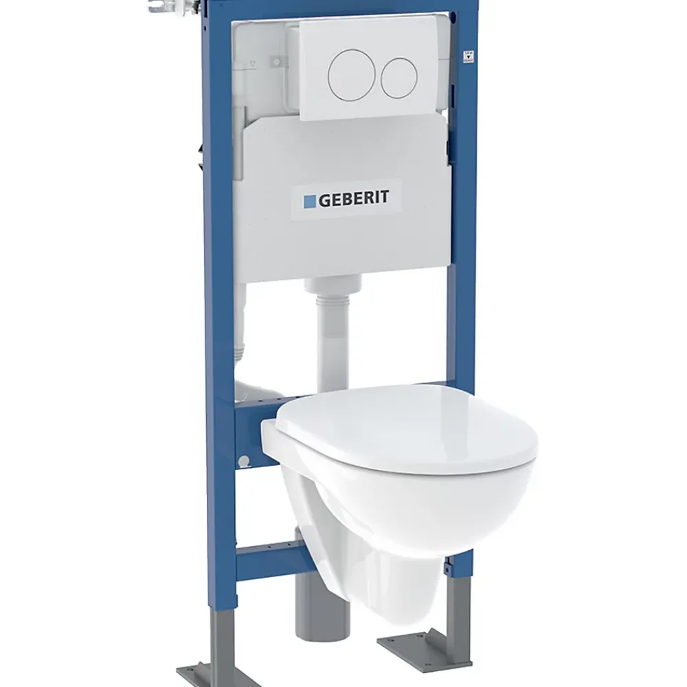 Wc Suspendu|Geberit Pack WC suspendu sans bride, G-400