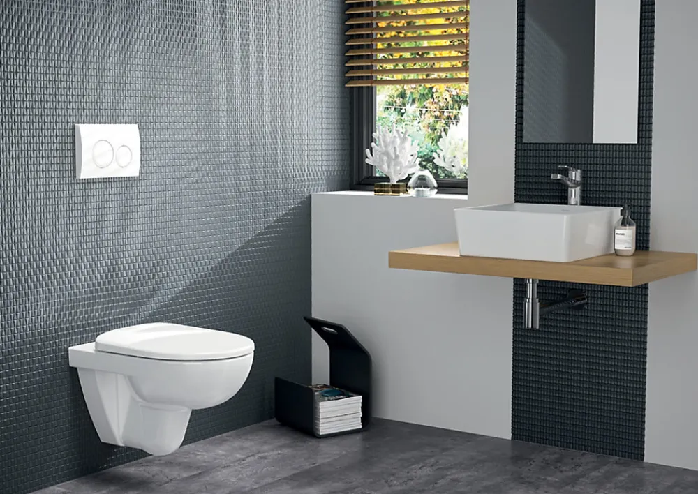Wc Suspendu|Geberit Pack WC suspendu sans bride, G-400