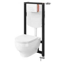 GoodHome Pack WC suspendu sans bride Cavally