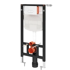 GoodHome Pack WC suspendu sans bride + bâti, Winam