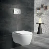 Wc Suspendu|Geberit Pack WC suspendu sans bride, G-600 Pure Mat