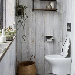 Wc Suspendu|Jacob Delafon Pack WC suspendu sans bride Nouvelle vague + bati support + plaque chromé brillant blanc mat