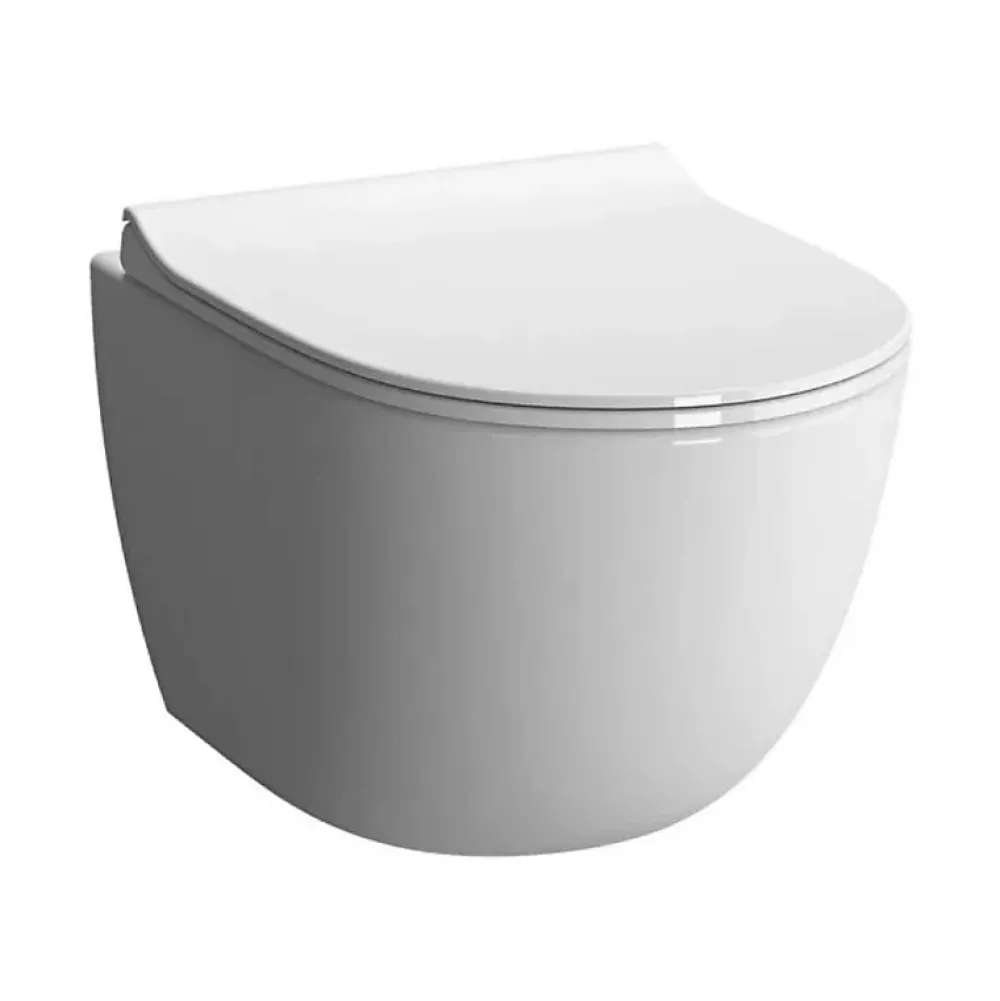 Wc Suspendu|Vitra Pack WC suspendu Sento blanc + bâti autoportant V-Fix Core + Plaque Round Blanche