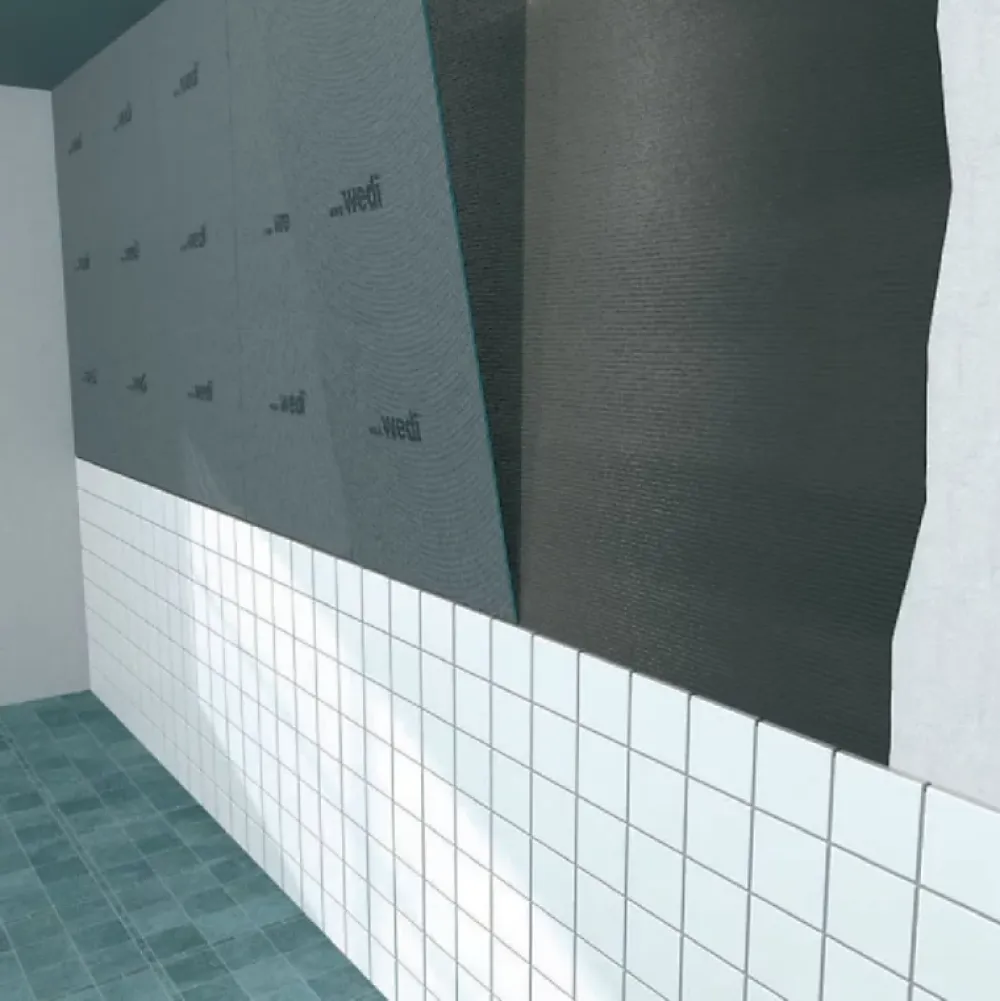 Panneau Mural De Salle De Bains|Wedi Panneau de construction 125 x 60 x 5 cm