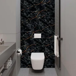 Kobert-in Panneau d'habillage pour bâti,support WC suspendu, 1200x1200x4 mm, finition Marbre, Promise KOBERT,IN