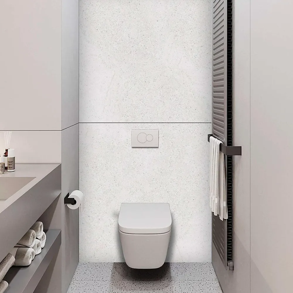 Wc Suspendu|Kobert-in Panneau d'habillage pour bâti,support WC suspendu, 1200x1200x4 mm, finition Marbre Gris, Versilla KOBERT,IN