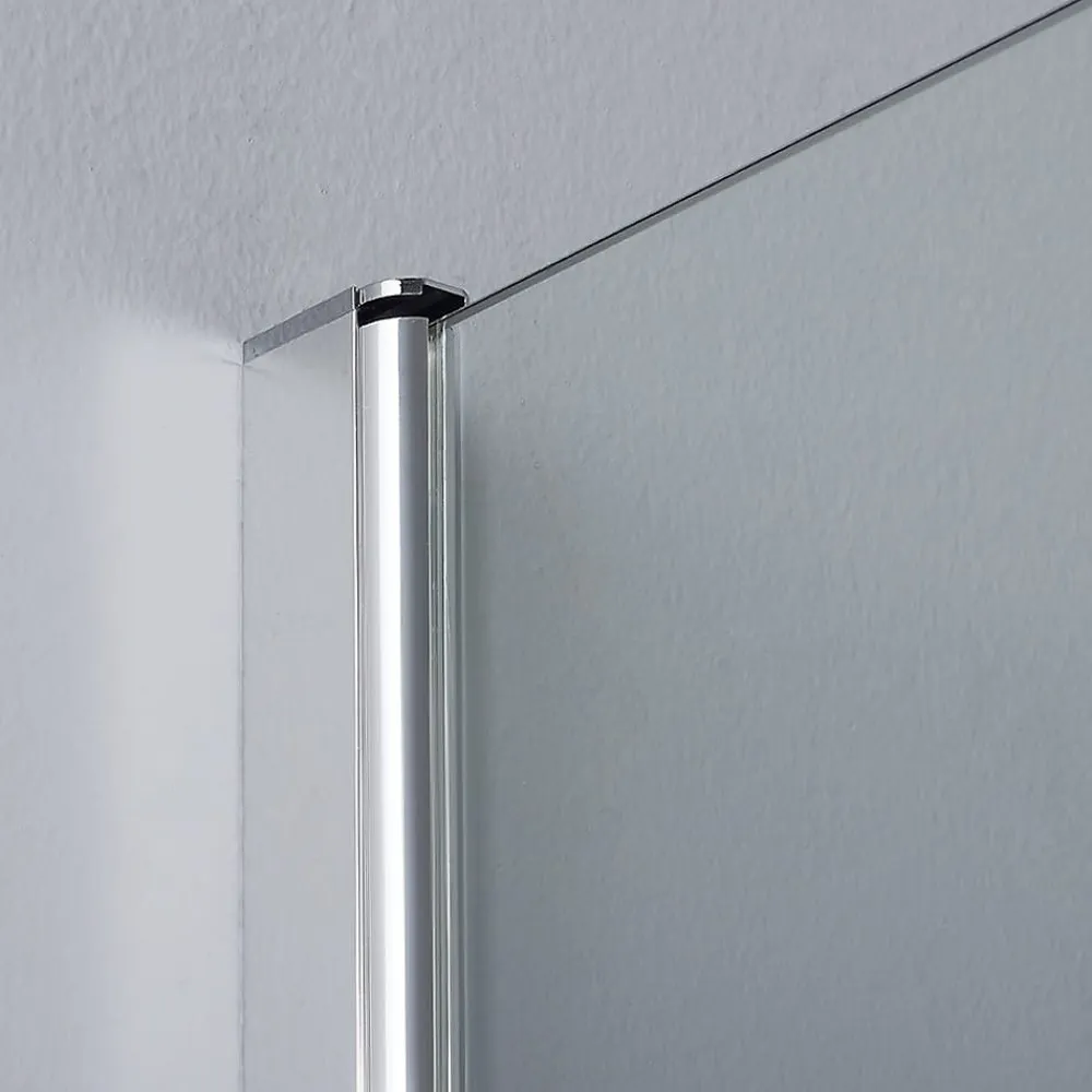 Paroi De Douche| Panneau fixe pour porte de douche cm 100 verre clair 6 mm - walk in