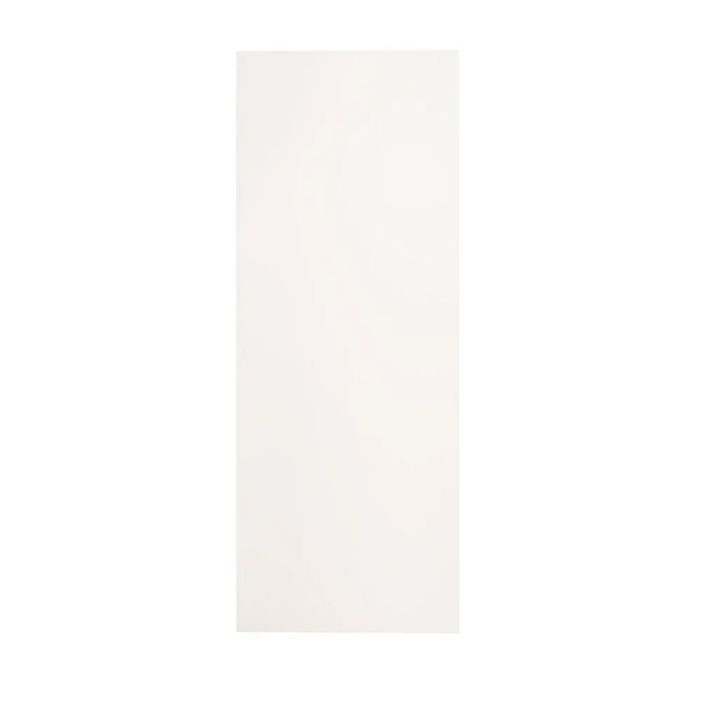 AICA Sanitaire Panneau mural de douche Blanc 100 x 210 cm mural aluminium - Étanche, durable et facile à nettoyer
