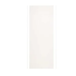 Panneau Mural De Salle De Bains|AICA Sanitaire Panneau mural de douche Blanc 80 x 210 cm mural aluminium avec 1 profile - Étanche, durable et facile à nettoyer