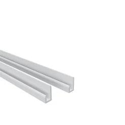 Panneau Mural De Salle De Bains|AICA Sanitaire Panneau mural de douche effet blanc marbre 80 x 210 cm mural aluminium avec 1 profile - Étanche, durable et facile à nettoyer