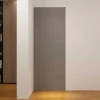 AICA Sanitaire Panneau mural de douche Gris 90 x 210 cm mural aluminium - Étanche, durable et facile à nettoyer
