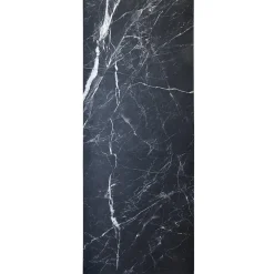 Panneau Mural De Salle De Bains|Autres Panneau mural de douche resine effet marbre noir 250x100 cm Natte d'etancheite periferique integree