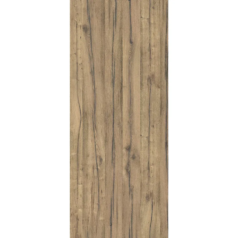 Schulte Panneau mural de salle de bains l.100 x H.255 cm, effet chêne clair, DecoDesign