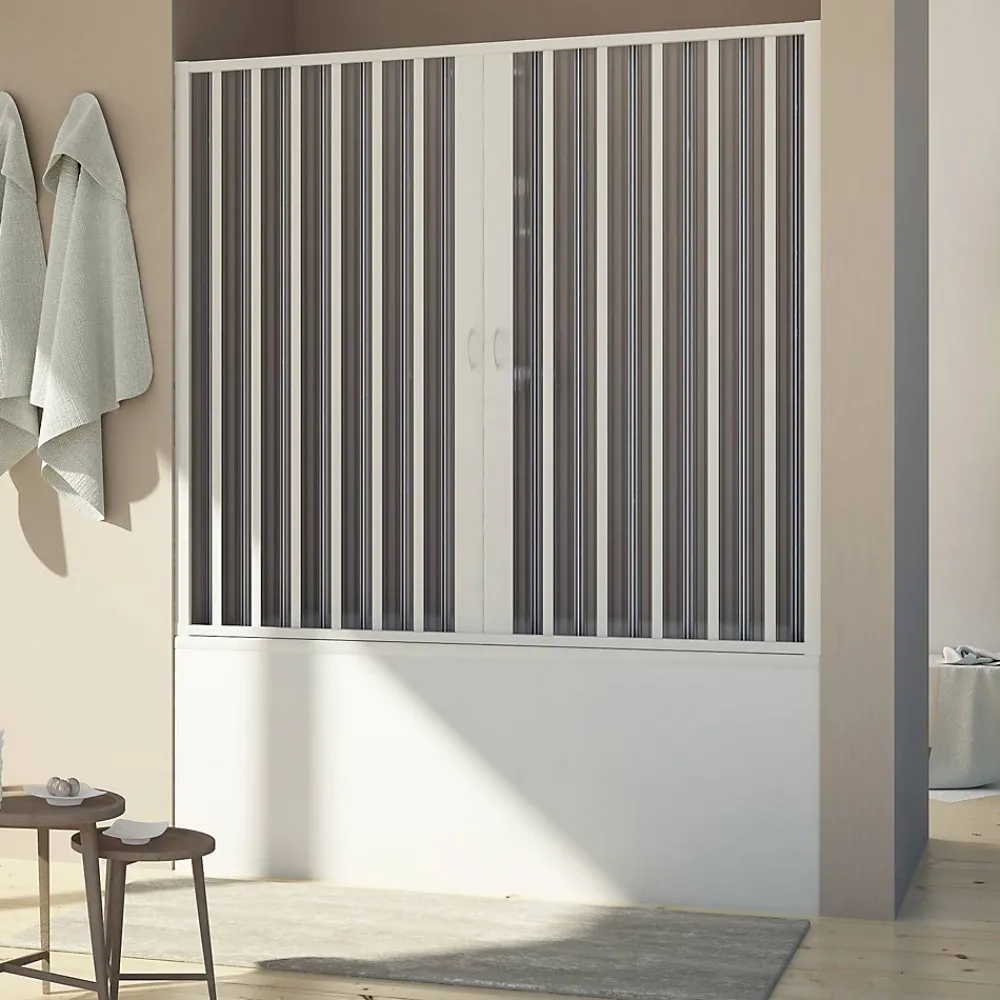 Forte Pare baignoire 140 CM H150 en Plastique pvc modèle Delfi avec l'ouverture centrale