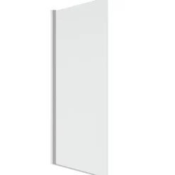 Pare-Baignoire|IDMarket Pare baignoire 1 volet 70x120 cm avec profilé en aluminium argenté