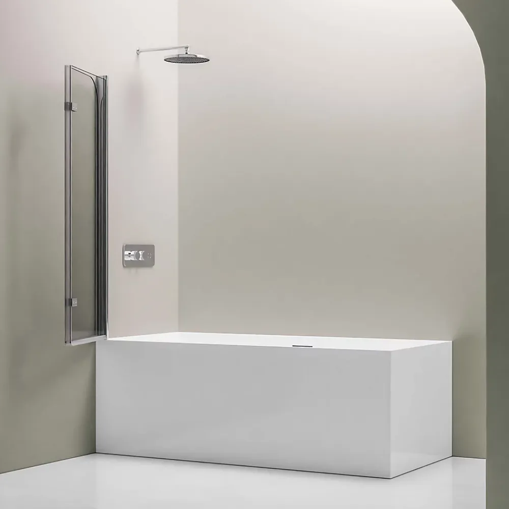 Bernstein Pare baignoire en verre véritable NANO EX209 - 1200x1400x6 mm
