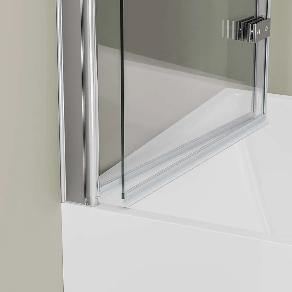 Bernstein Pare baignoire en verre véritable NANO EX209 - 1200x1400x6 mm