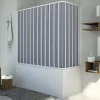 Forte Pare baignoire70x150 CM H150 en Plastique pvc modèle Santorini avec l'ouverture latérale