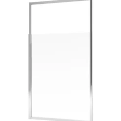 Paroi De Douche|Gelco Pare muret Only Chrome 80 x 110 / 165