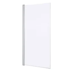 Pare-Baignoire|GoodHome Pare-baignoire 1 volet verre transparent anticalcaire Calera H. 140 x l. 85 cm