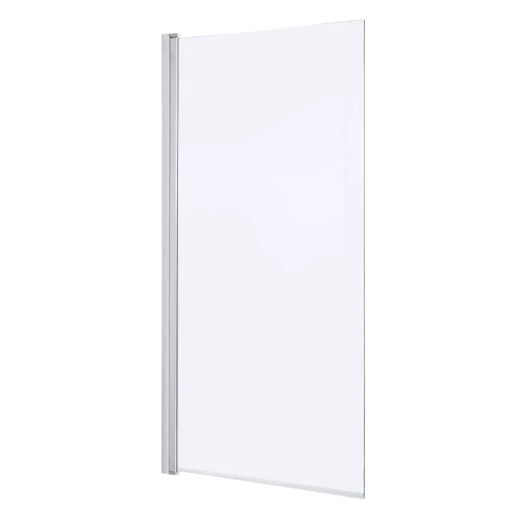 Pare-Baignoire|GoodHome Pare-baignoire 1 volet verre transparent anticalcaire Calera H. 140 x l. 85 cm