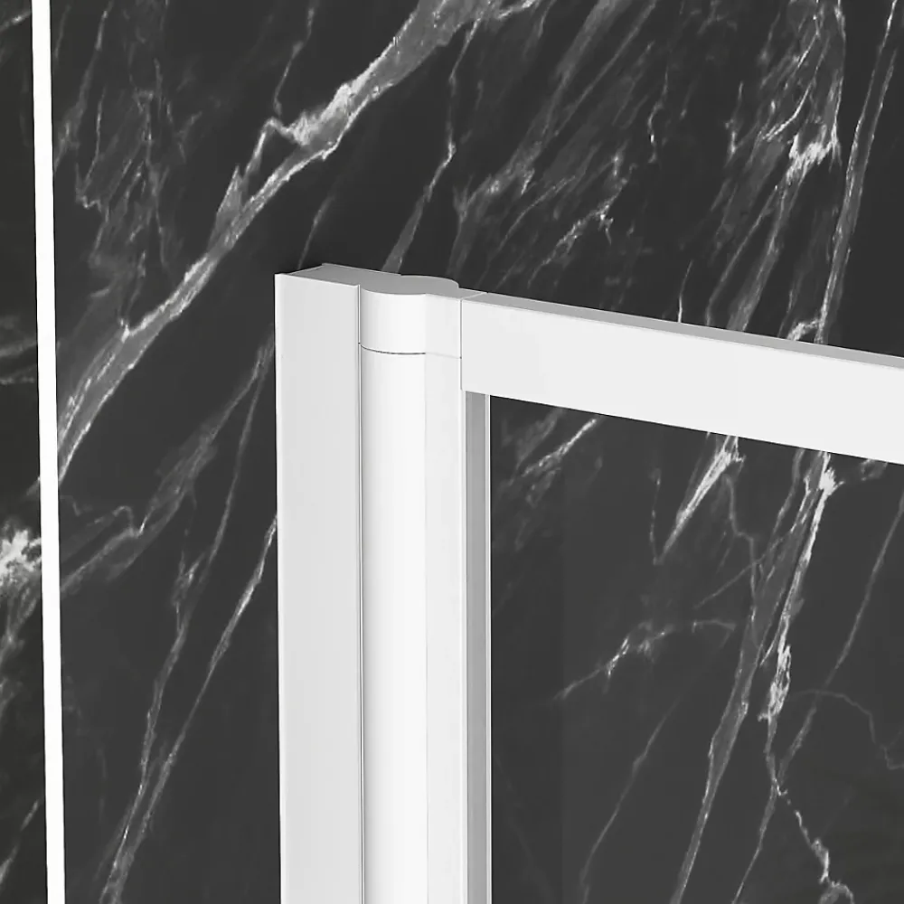 Pare-Baignoire|Galedo Pare-baignoire 130 x 75 cm blanc Essentiel