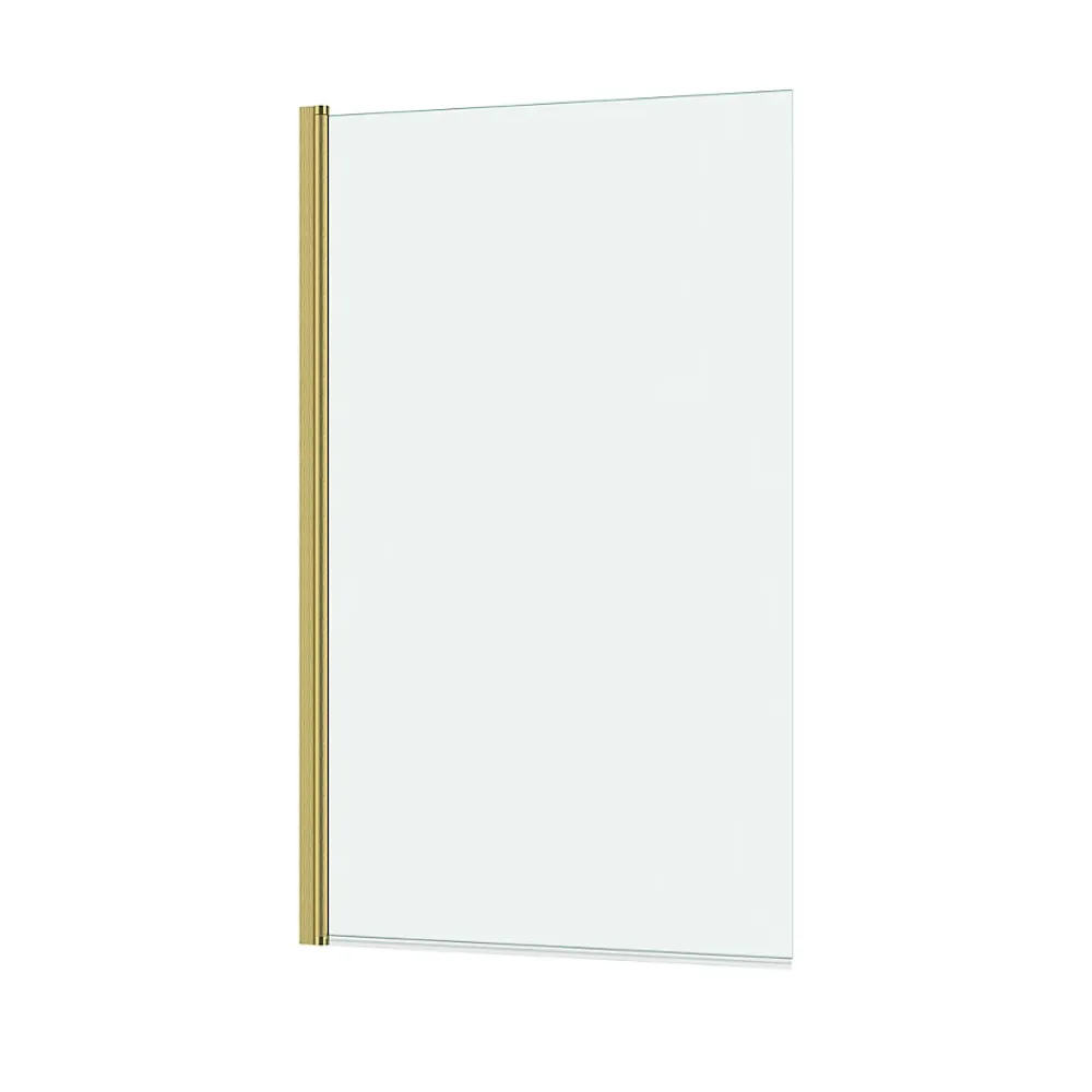 Pare-Baignoire|Galedo Pare-baignoire 120 x 70 cm or brossé Essentiel