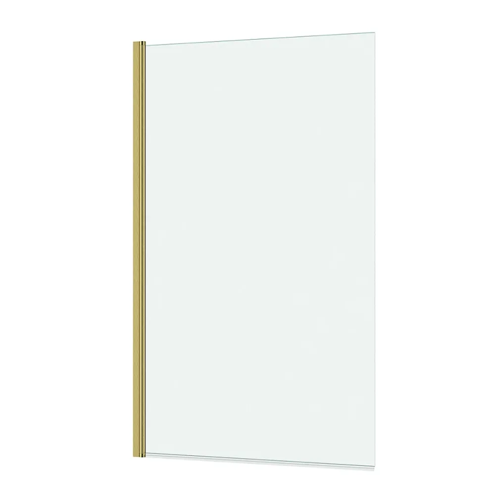 Pare-Baignoire|Galedo Pare-baignoire 140 x 80 cm or brossé Essentiel