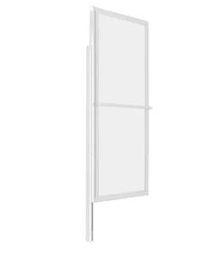 Pare-Baignoire|Atelier du bain Pare-baignoire argent 2 volets relevable