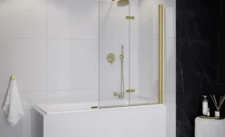 Pare-Baignoire|Azura Home Design Pare-baignoire Lumix Gold Verre trempé