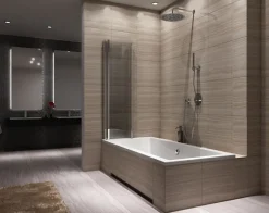 Tablier Et Habillage De Baignoire|Rea Pare-Baignoire Pliant Agat-3 120