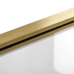 Rea Pare-Baignoire Pliant Agat-2 100 Brushed Gold