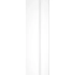 Schulte Pare-baignoire rabattable avec 2 volets, 104 x 130 cm, verre transparent 5 mm, profilé blanc,