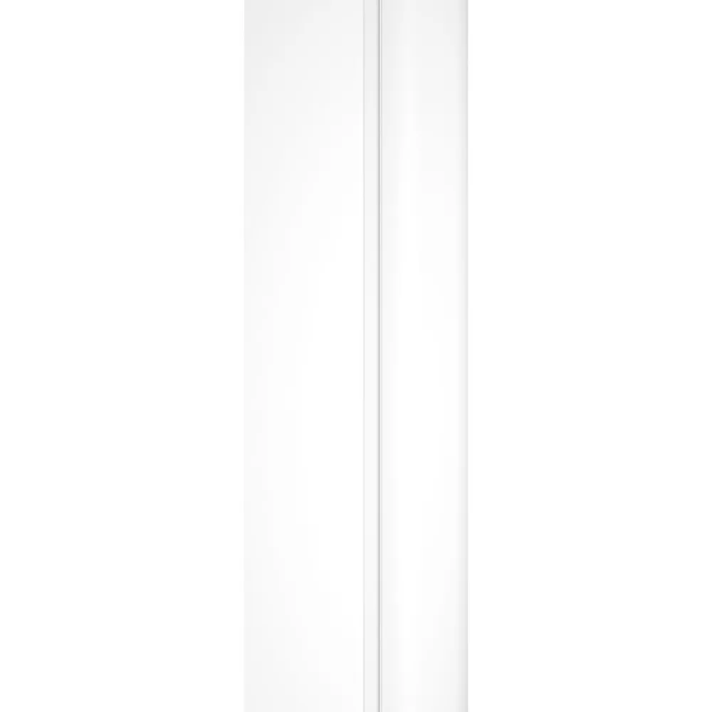 Schulte Pare-baignoire rabattable avec 2 volets, 104 x 130 cm, verre transparent 5 mm, profilé blanc,
