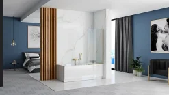 Rea Pare-Baignoire Elegant 70 Gold