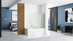 Rea Pare-Baignoire Fabian Brushed Gold 100