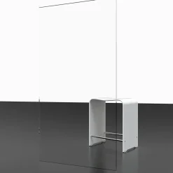 Pare-Baignoire|Schulte Pare-baignoire - 114x140 cm - réversible - écran pliant - rabattable - volets pivotants - verre 3 mm - transparent
