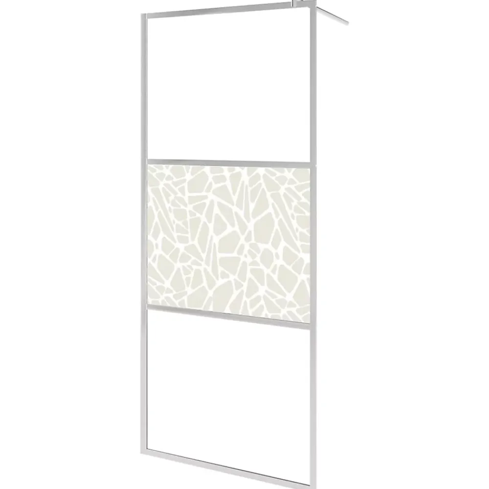 Vidaxl Paroi de douche à l' italienne (100x195 cm - Transparent)
