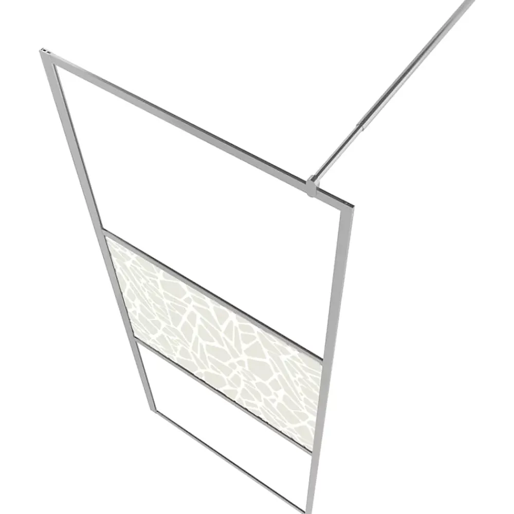Vidaxl Paroi de douche à l' italienne (100x195 cm - Transparent)