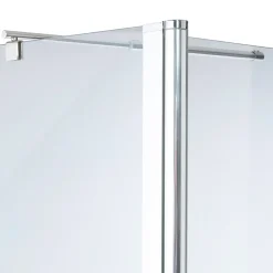Paroi De Douche| Paroi de douche à l'italienne et volet Cooke & Lewis Onega sérigraphié 80 + 45 cm