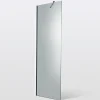 Paroi De Douche| Paroi de douche à l'italienne Cooke & Lewis Zilia verre fumé 80 cm