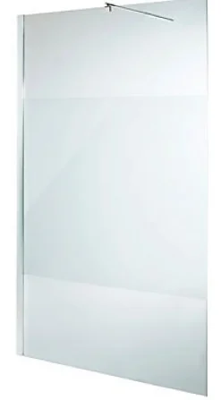 Paroi De Douche| Paroi de douche à l'italienne Cooke & Lewis Onega sérigraphiée 120 cm