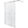 Paroi de douche à l'italienne coulissante GoodHome Naya transparent 160 cm