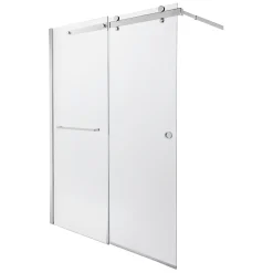 Paroi De Douche| Paroi de douche à l'italienne coulissante GoodHome Naya transparent 117,5 - 120 cm