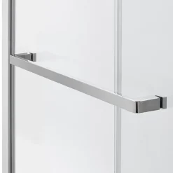 Paroi De Douche| Paroi de douche à l'italienne coulissante GoodHome Naya transparent 117,5 - 120 cm